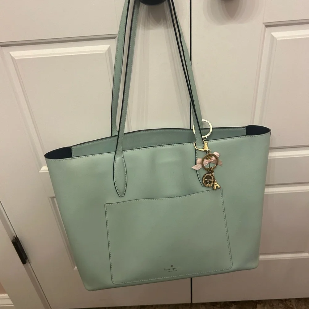 Kate Spade Light Green Tote Bag - Picture 2 of 4